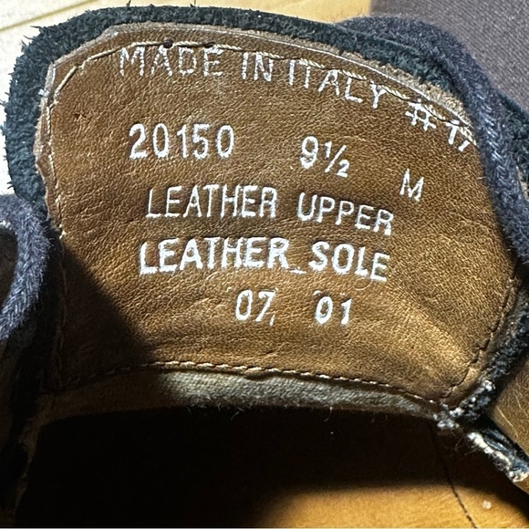 Bostonian Metro Flex Men’s Dress Shoes 9.5 Leather Made in Italy - Picture 5 of 5